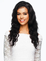 Vivica A Fox 100 % Unprocessed Virgin Remi Hair HD 13x5 Lace Frontal Wig Black Rose - Ocean Wave 24"