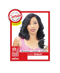 ZURY SIS 4" HAND-TIED LACE PART WIG PAISLEY
