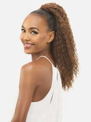 VIVICA A FOX SYNTHETIC DRAW STRING PONYTAIL POCKET BUN PB-LEMON