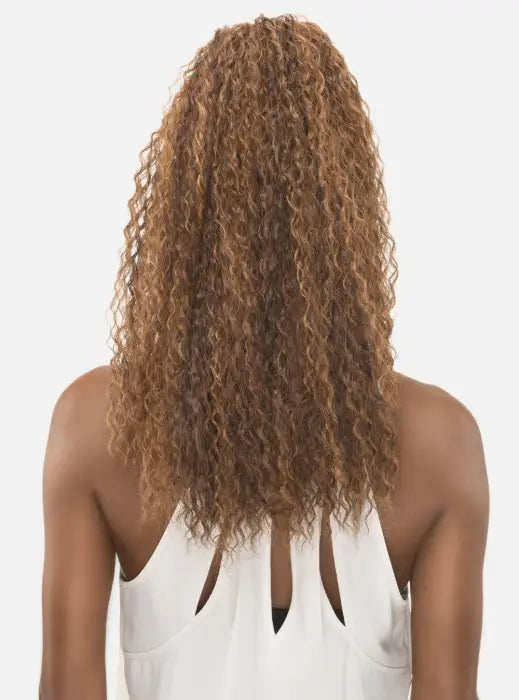 VIVICA A FOX SYNTHETIC DRAW STRING PONYTAIL POCKET BUN PB-LEMON