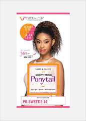 VIVICA A FOX SYNTHETIC DRAW STRING PONYTAIL PB-SWEETIE 14"