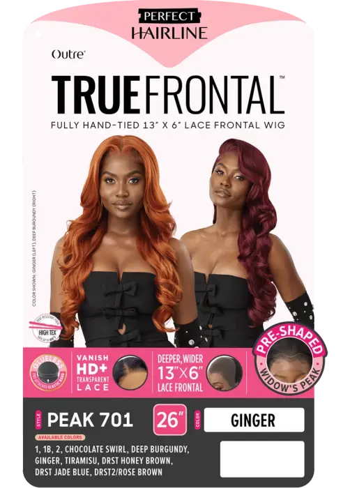 OUTRE PERFECT HAIRLINE TRUEFRONTAL 13X6 LACE FRONTAL WIG PEAK701