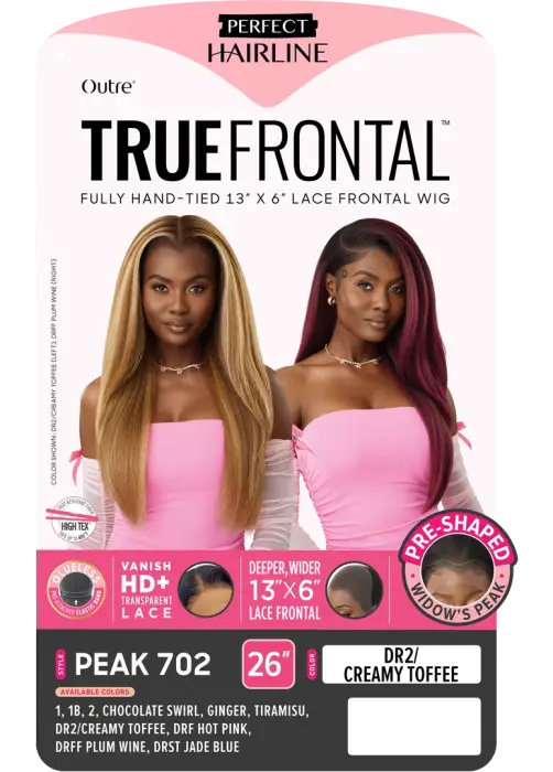 OUTRE PERFECT HAIRLINE TRUEFRONTAL 13X6 LACE FRONTAL WIG PEAK702