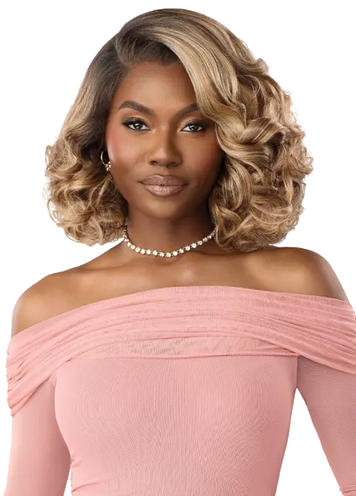 Outre Perfect Hairline True Frontal Synthetic Glueless 13x6 HD Lace Wig - Peak 713