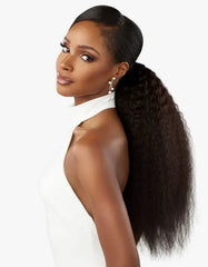 Sensationnel 100% Virgin Remy Hair Weave Pearlish Kinky Straight 10-20"