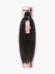 Sensationnel 100% Virgin Remy Hair Weave Pearlish Kinky Straight 10-20"