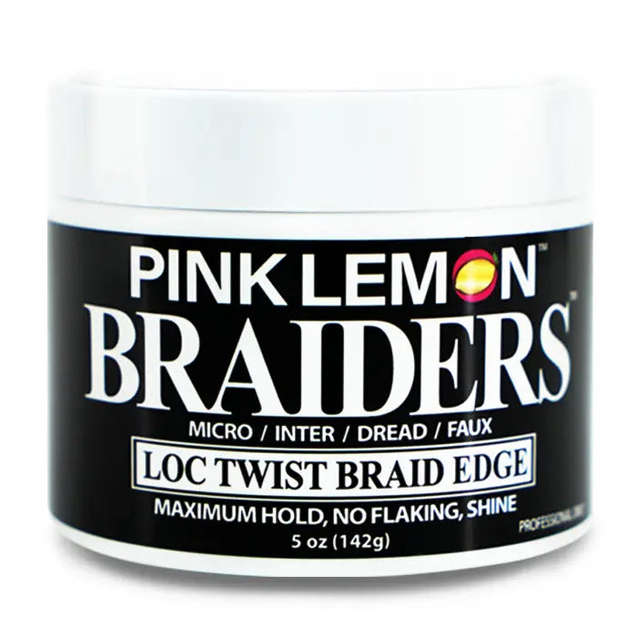 BELLATIQUE PINKLEMON BRAIDERS LOC TWIST BRAID EDGE GEL 5oz-10oz