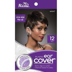 Ms.Remi PLASTIC EAR COVER 12PCS CLEAR