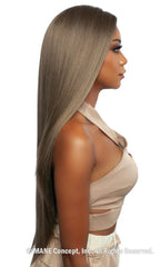 MANE CONCEPT BROWN SUGAR SINDBONDLACE 9X6 PRE CUT LACE FRONT WIG 01