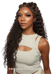 MANE CONCEPT BROWN SUGAR SINDBONDLACE 9X6 PRE CUT LACE FRONT WIG 04