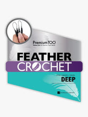 SENSATIONNEL HUMAN HAIR BLEND PREMIUM TOO FEATHER CROCHET DEEP 14"-18"