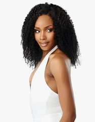 Sensationnel 100% Virgin Remy Hair Pearlish Clip-Ins 9pcs - Burmese Curl 18"