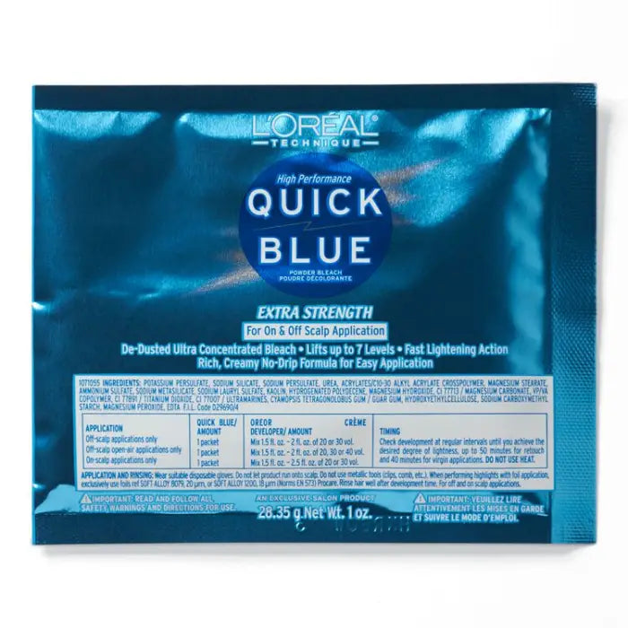 LOREAL QUICK BLUE HIGH PERFORMANCE POWDER LIGHTENER