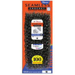 Bobbi Boss 100% Human Hair Blend Miss Origin Seamless Crochet Braids - Hawaiian Jerry 20"