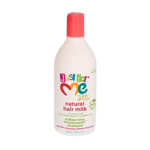 JUST FOR ME NATURAL HAIR MILK MOISTURE SOFT SHAMPOO 13.5oz