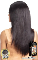 MODEL MODEL 100% HUMAN HAIR DREAM WEAVER FRONTAL LACE WIG STRAIGHT 22