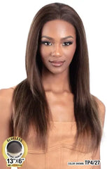 MODEL MODEL 100% HUMAN HAIR DREAM WEAVER FRONTAL LACE WIG STRAIGHT 22