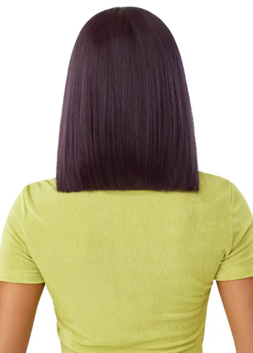 OUTRE 6x5 PRE-CUT LACE CLOSURE WIG HHB-YAKI STRAIGHT BOB 14"