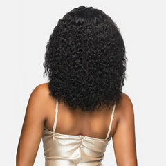 VIVICA A FOX 100% BRAZILIAN NATURAL REMY HUMNAN HAIR WET & WAVY LACE PART WIG SUMMER