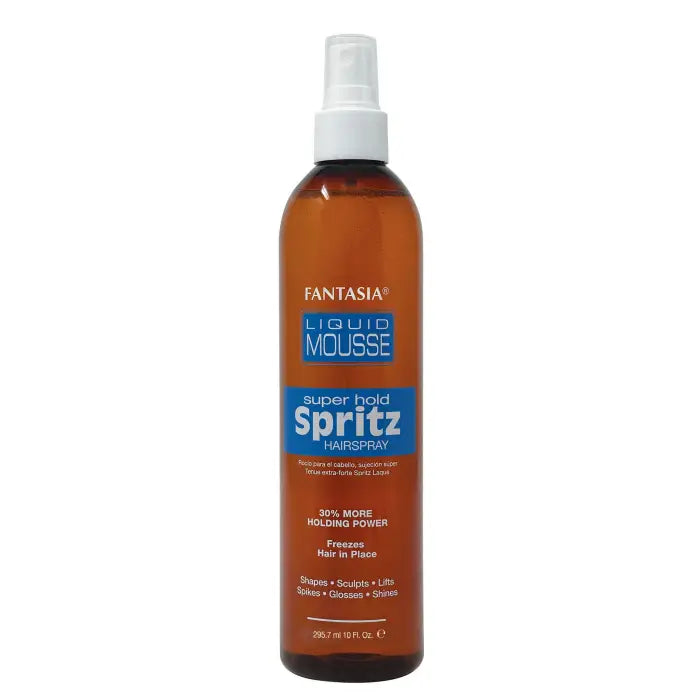 iC FANTASIA LIQUID MOUSSE SUPER HOLD SPRITZ HAIRSPRAY 10OZ