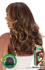 Shake n go Synthetic Naturalace Crown HD Lace Part Wig - Taj