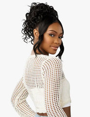 SENSATIONNEL LULU BUN WITH HD LACE PARTING UPDO UNIT 1