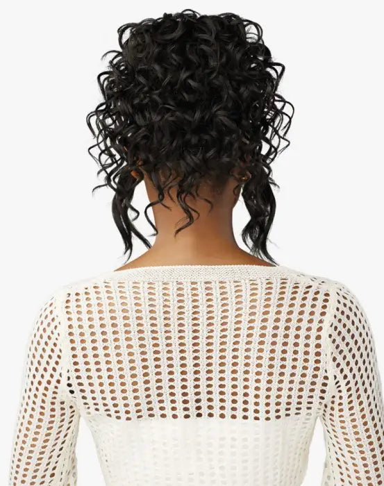 SENSATIONNEL LULU BUN WITH HD LACE PARTING UPDO UNIT 1