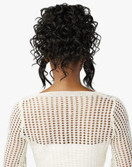 SENSATIONNEL LULU BUN WITH HD LACE PARTING UPDO UNIT 1