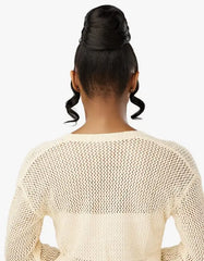 SENSATIONNEL LULU BUN WITH HD LACE PARTING UPDO UNIT 2