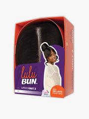 SENSATIONNEL LULU BUN WITH HD LACE PARTING UPDO UNIT 2