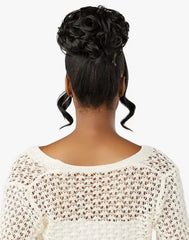 SENSATIONNEL LULU BUN WITH HD LACE PARTING UPDO UNIT 3