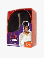 SENSATIONNEL LULU BUN WITH HD LACE PARTING UPDO UNIT 3