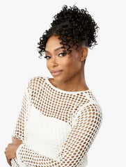 SENSATIONNEL LULU BUN WITH HD LACE PARTING UPDO UNIT 4