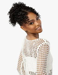 SENSATIONNEL LULU BUN WITH HD LACE PARTING UPDO UNIT 4