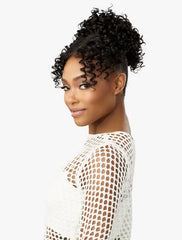 SENSATIONNEL LULU BUN WITH HD LACE PARTING UPDO UNIT 4