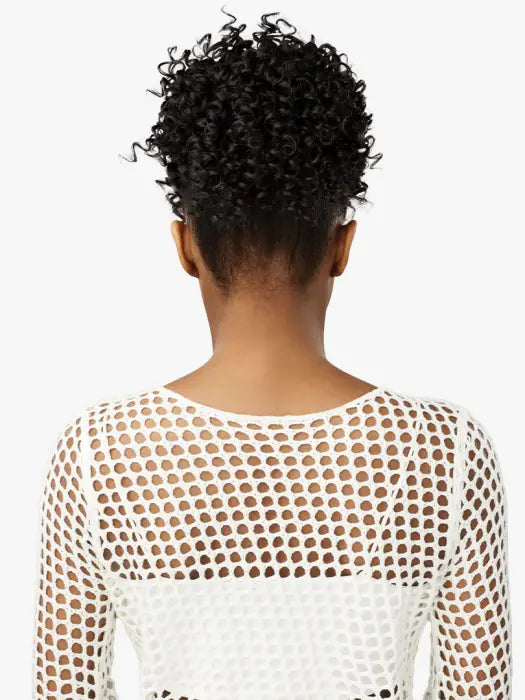 SENSATIONNEL LULU BUN WITH HD LACE PARTING UPDO UNIT 4