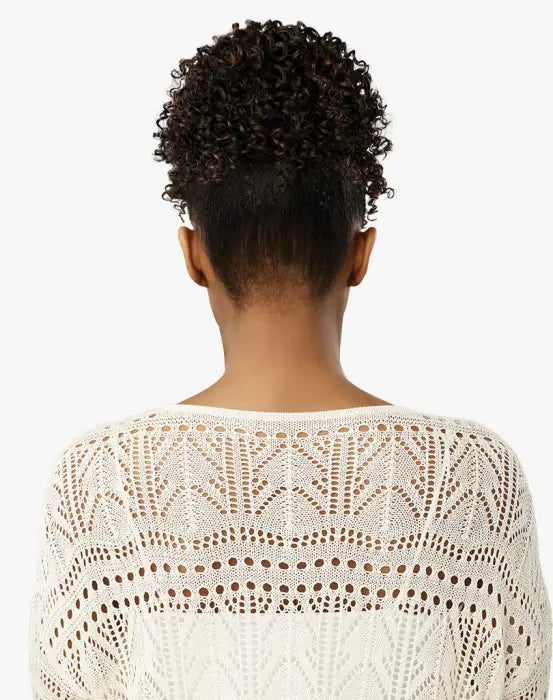 SENSATIONNEL LULU BUN WITH HD LACE PARTING UPDO UNIT 5