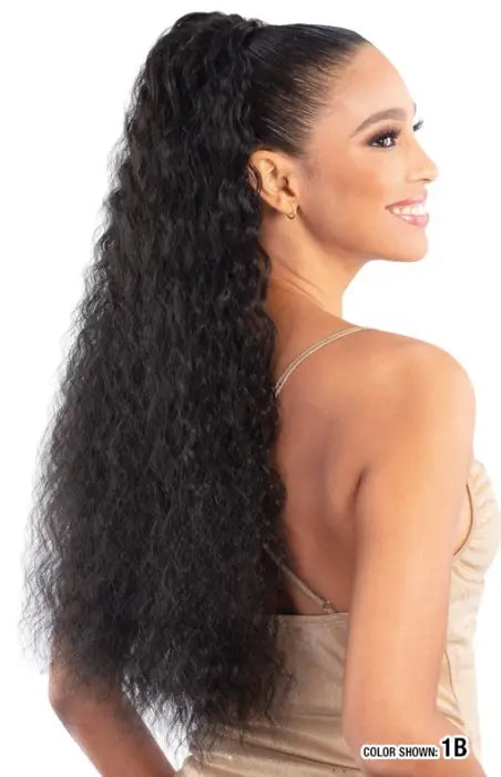 MODEL MODEL SYNTHETIC DRAWSTRING PONYTAIL VOGUE GIRL