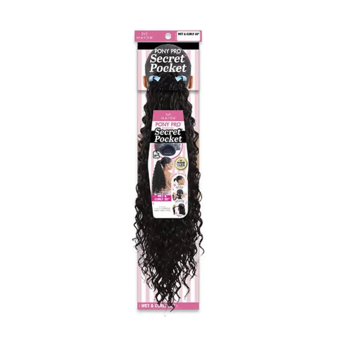 MAYDE BEAUTY SECRET POCKET PONY PRO WET & CURLY 20"