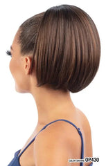 MODEL MODEL MISS DIVINE HUMAN HAIR MASTERMIX DRAWSTRING PONYTAIL YAKY FLIP IN