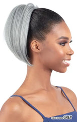 MODEL MODEL MISS DIVINE HUMAN HAIR MASTERMIX DRAWSTRING PONYTAIL YAKY FLIP IN