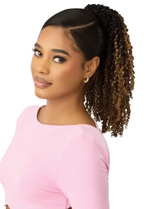 OUTRE PRETTY QUICK DRAWSTRING PONYTAIL YANKI CURL 14"