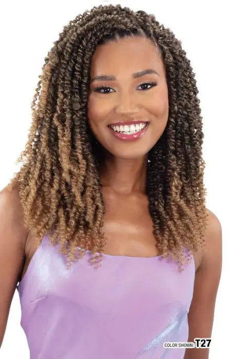 FREETRESS SYNTHETIC CROCHET BRAID 5X YANKY TWIST 12"