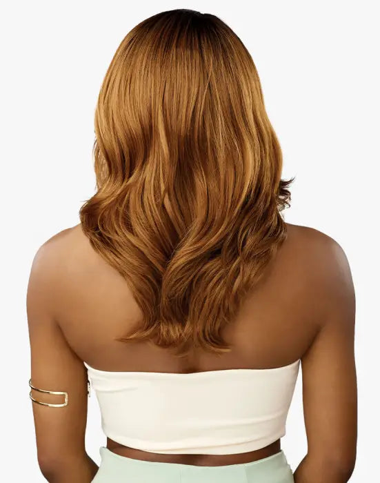 SENSATIONNEL SYNTHETIC GLAMZY HD LACE PARTING WIG ZARIA