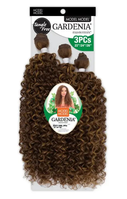 MODEL MODEL GARDENIA MASTERMIX ZESTY CURL 3PCS 22+24+26