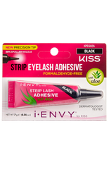 KISS I ENVY STRIP EYELASH ADHESIVE WITH ALOE #BLACK