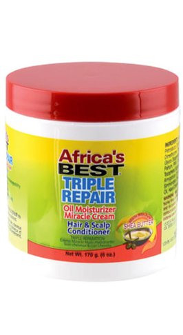 AFRICA'S BEST TRIPLE REPAIR HAIR & SCALP CONDITIONER 6OZ