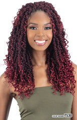 MODEL MODEL GLANCE BRAID 3X AFRO WATER PASSION TWIST 14