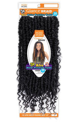 MODEL MODEL GLANCE BRAID 3X AFRO WATER PASSION TWIST 20