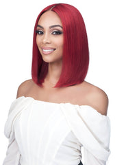 LAUDE & CO 100% UNPROCESSED HUMAN HAIR LACE FRONT WIG AMARI